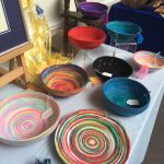 Creators of Craft Tewkesbury Anne Newbon Textile Art Bowl