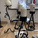 Creators of Craft Tewkesbury Crafter Gordon Hemmings Metal Work Candle Holder